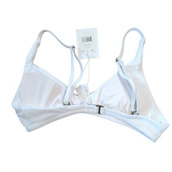 Andie Swim The Valencia Rib Top White Size Small - Picture 8 of 11